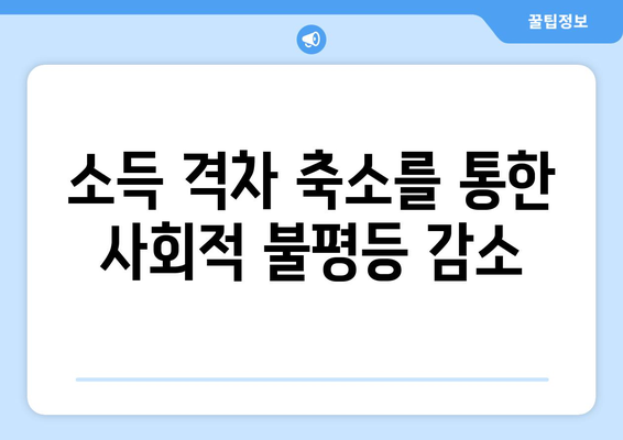 복지와 차별: 사회적 불평등 해소하기